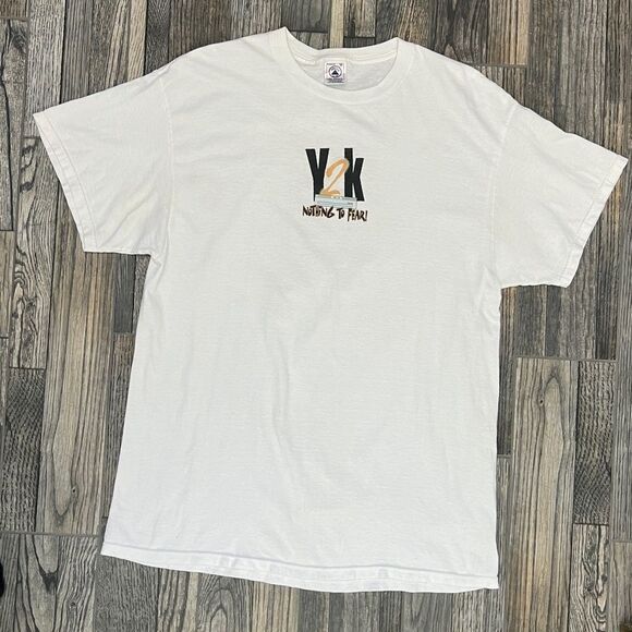 ✝️ Vintage Y2K Nothing To Fear JESUS CHRIST GOD T-Shirt “RARE” Sz XL - EXCELLENT - Picture 6 of 12